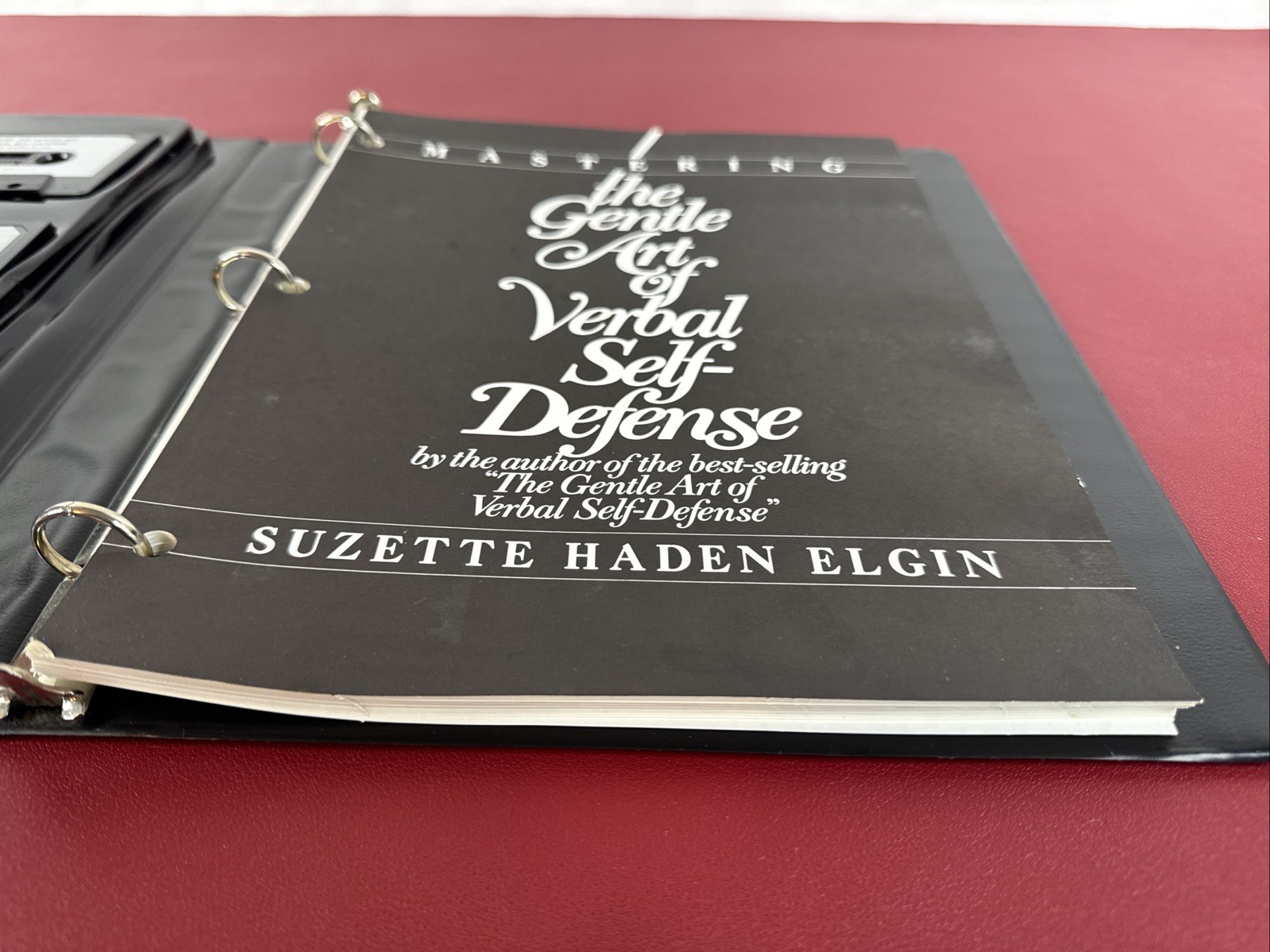 Suzzett Elgin: The Gentle Art of Verbal Self-Defense 6-Cassettes w Workbook