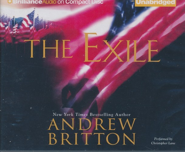 The Exile Unabridged 10-Disc AUDIO BOOK CD Andrew Britton political thriller!