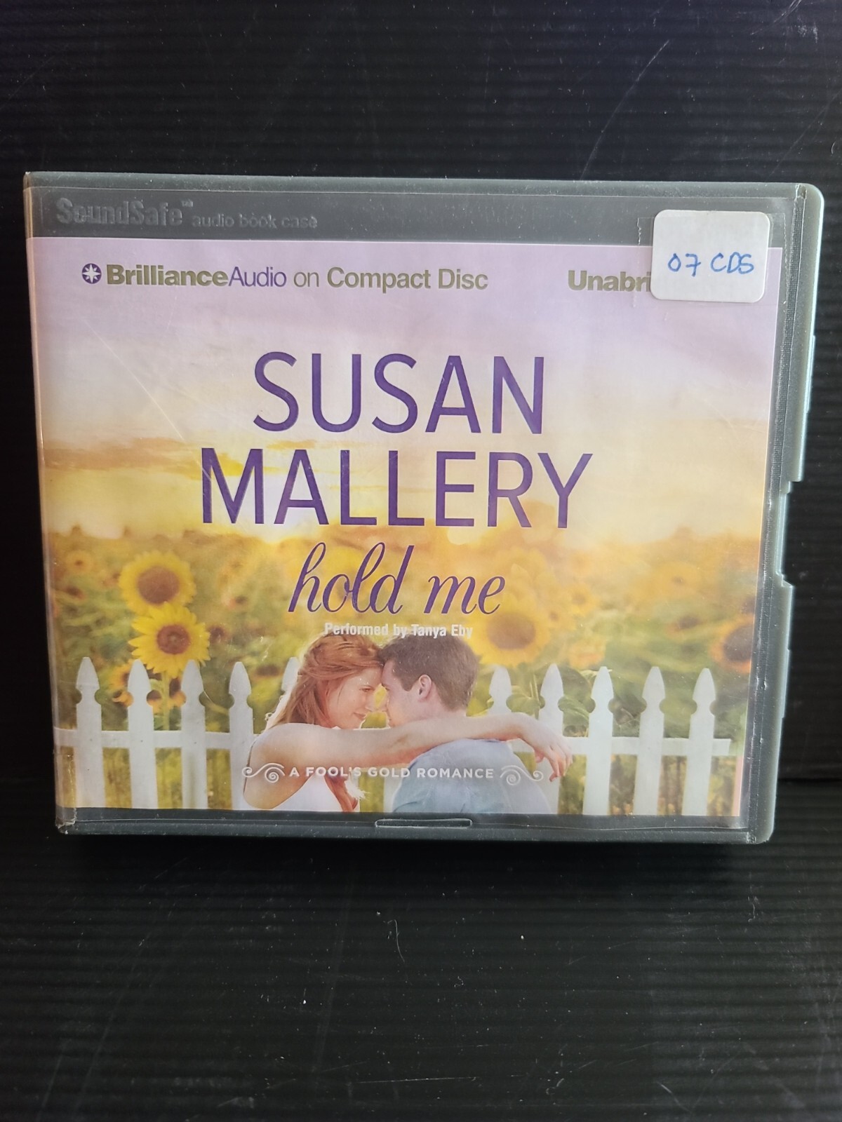 Shelf218 Audiobook~hold me-susan mallery- unabridged- 7cds