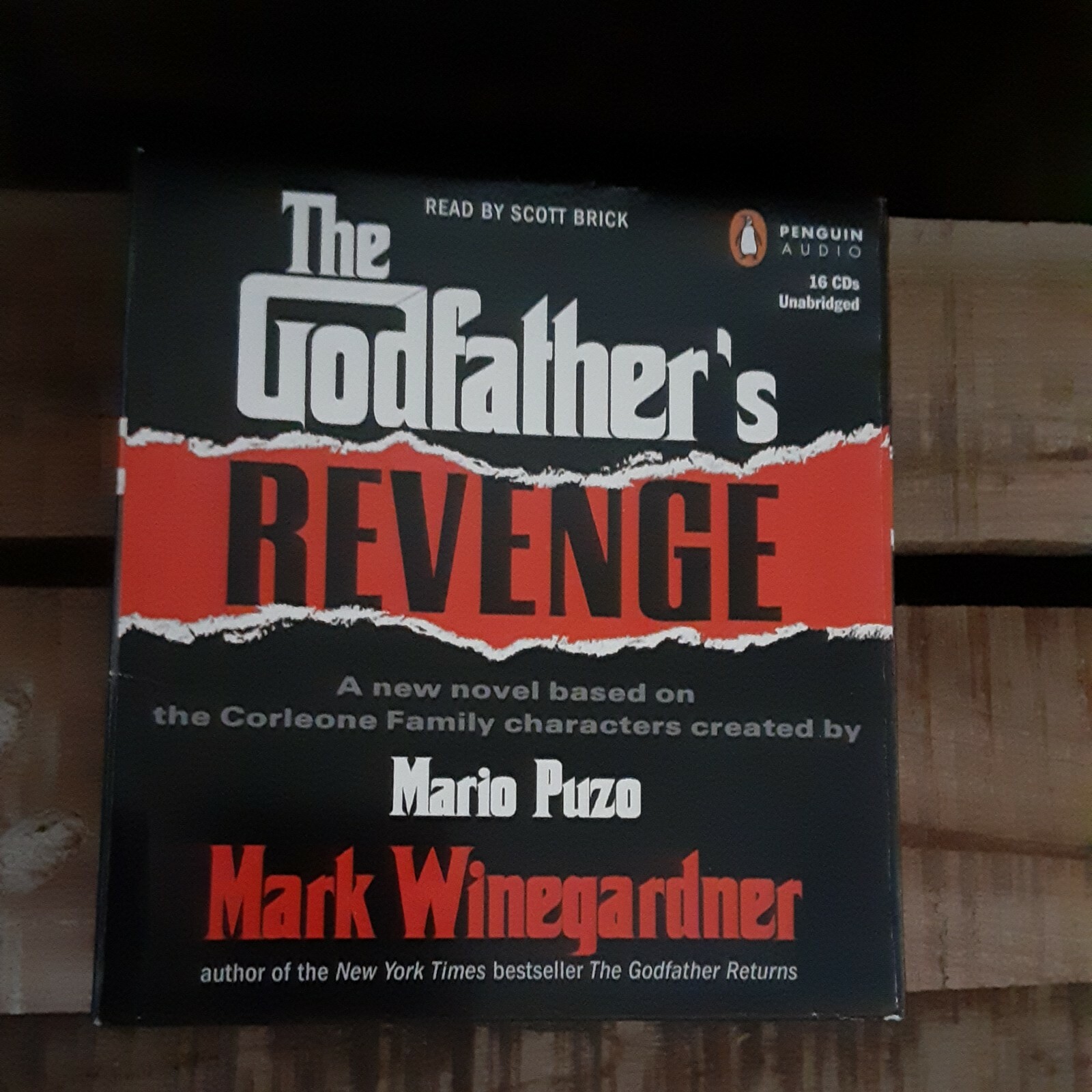The Godfather’s Revenge by Mark Winegardner (2006, Audio CD, Unabridged) Bx 29