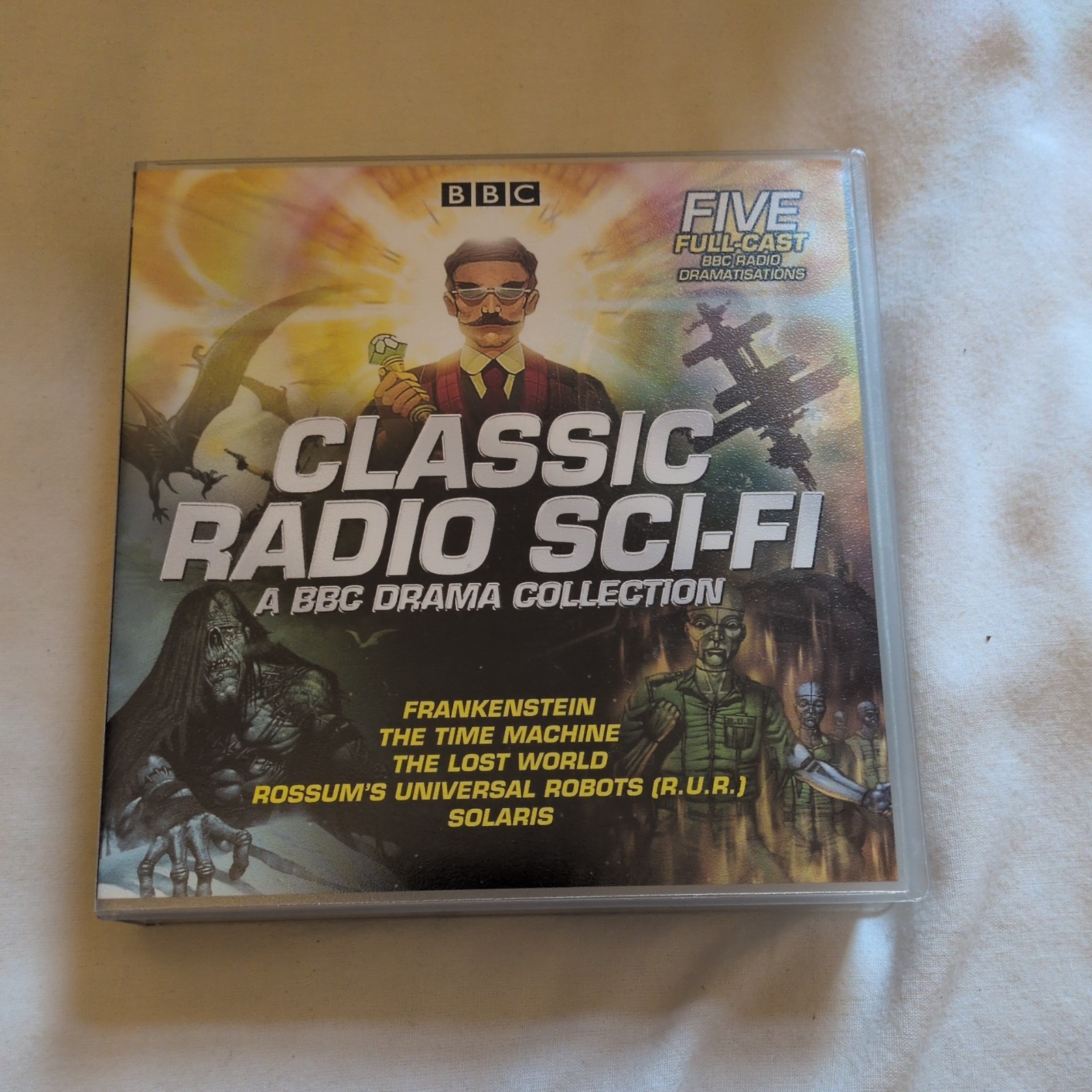 Classic Radio Sci-Fi — BBC Audio CD — 5x Full Cast Radio Dramatisations