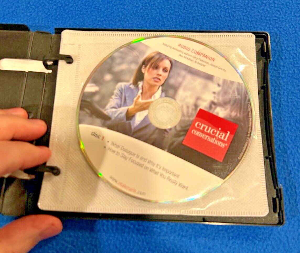 Crucial Conversations Audio Companion by Vital Smarts AUDIO CD 6-Disc Set
