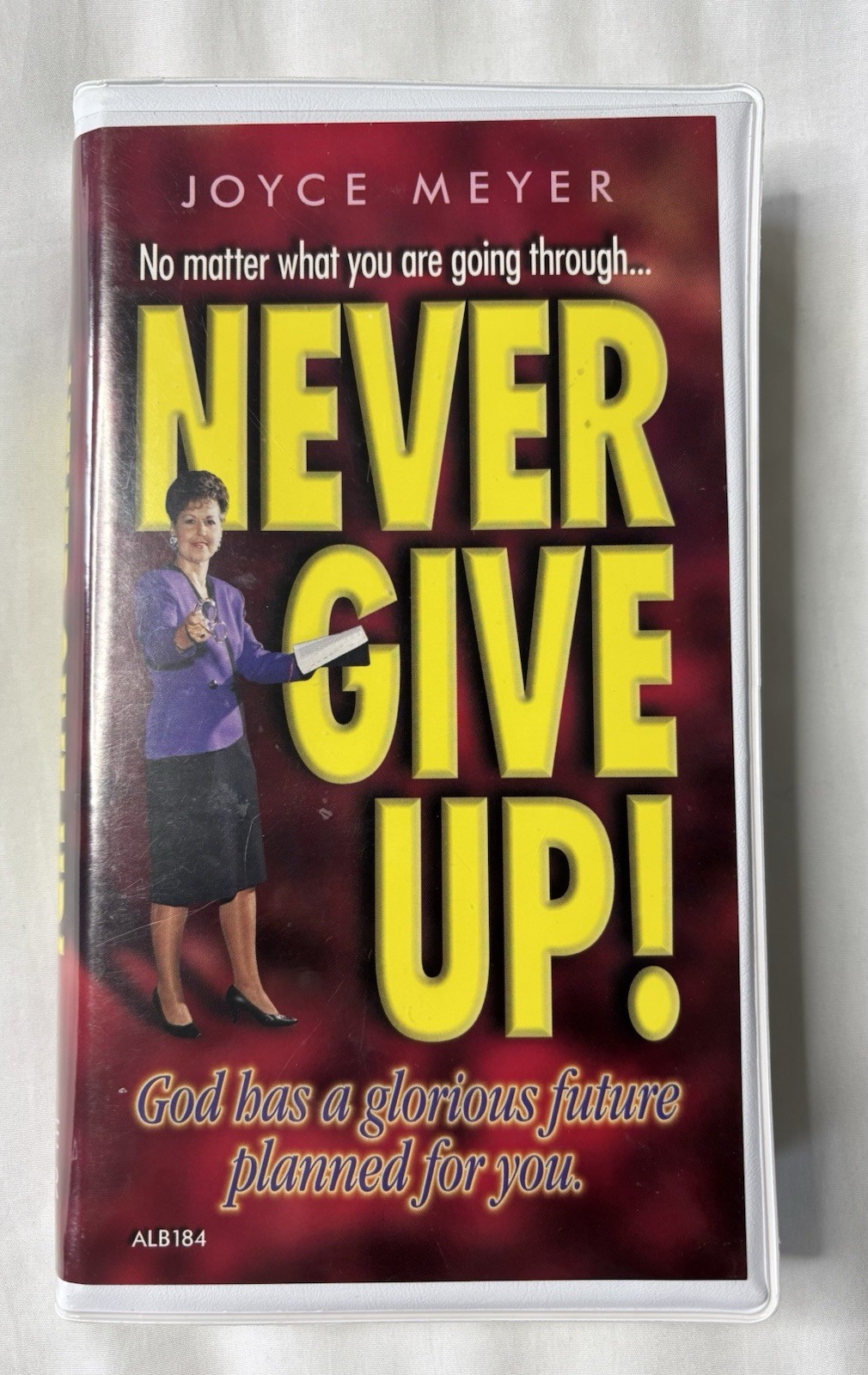 Never Give Up! No Matter What You.. by Joyce Meyer Audio Play 6 Cassettes Tapes