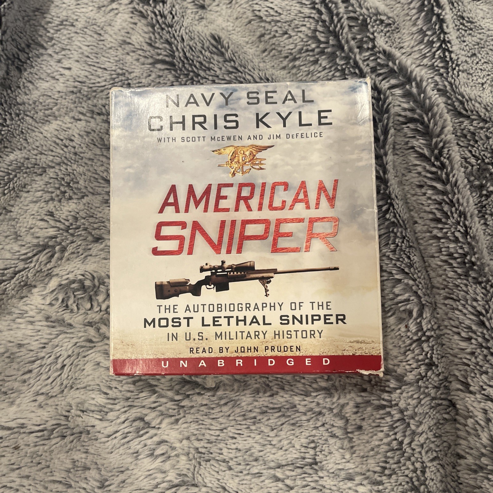 AMERICAN SNIPER — NAVY SEAL CHRIS KYLE — AUDIO BOOK — 9 CD SET — UNABRIDGED