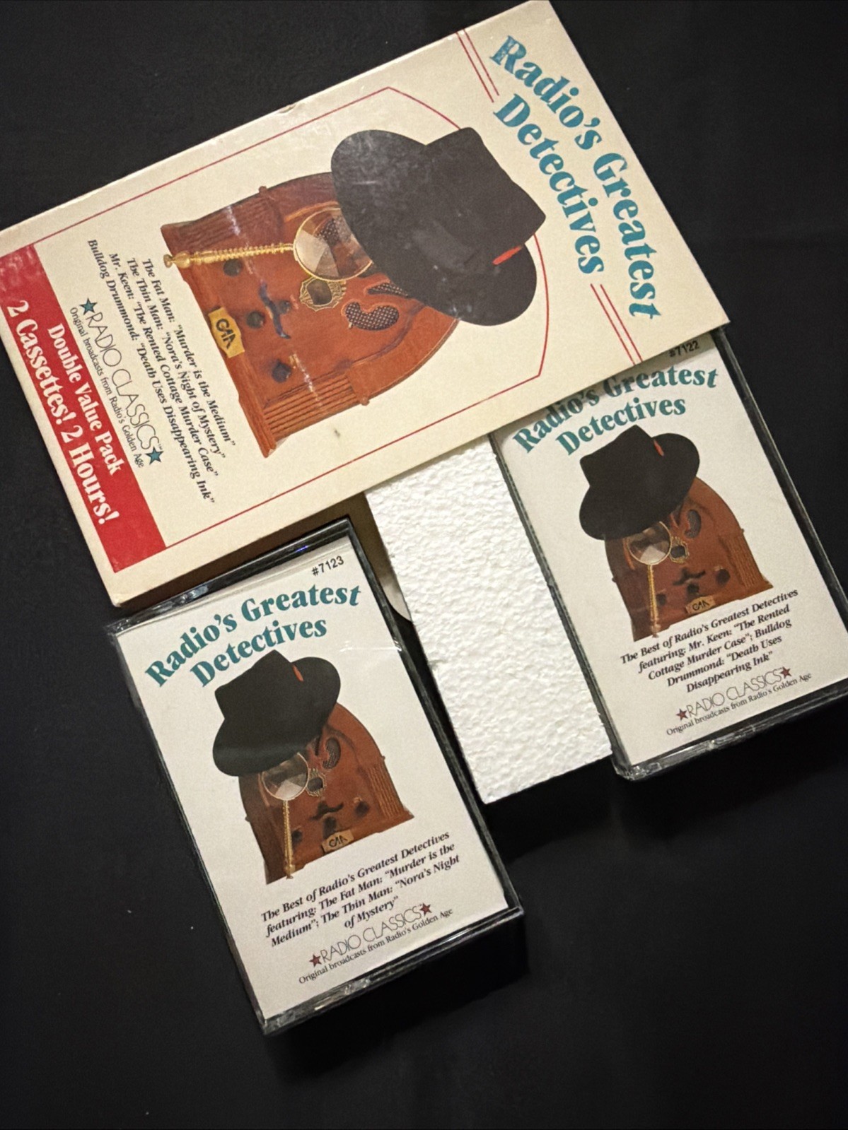 Radio Classics : radios greatest detectives two cassette two hours As Pictured