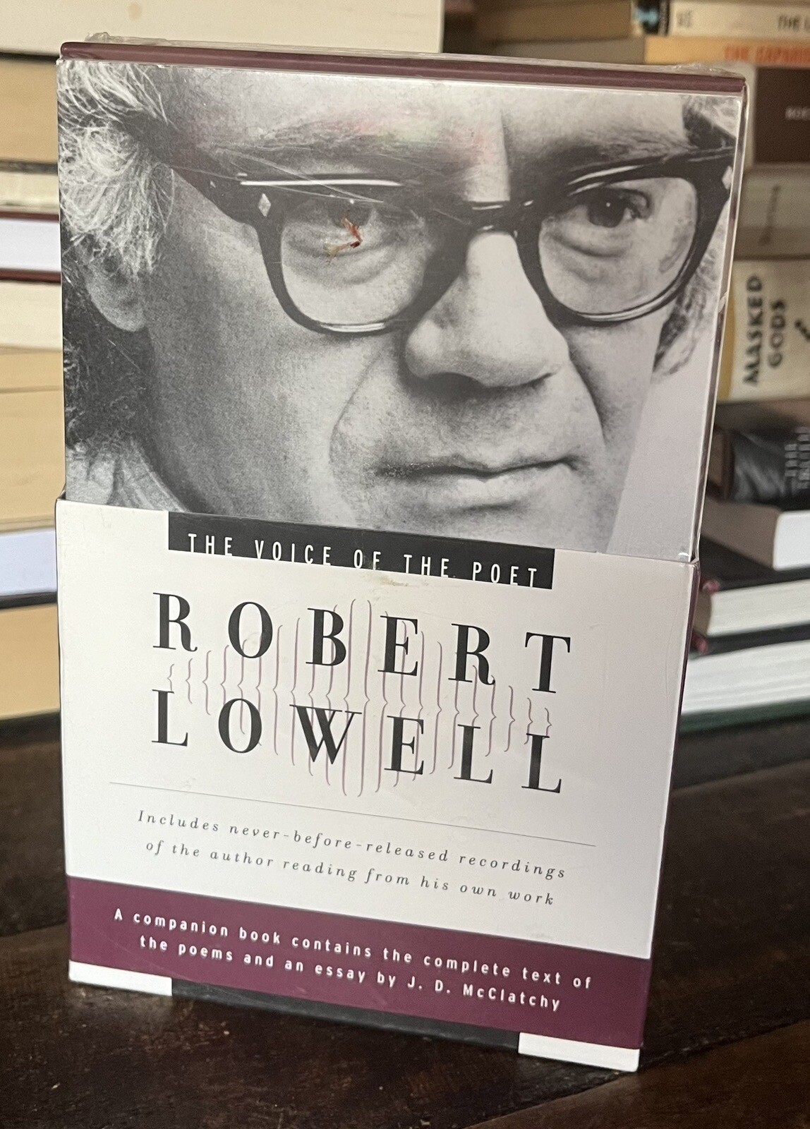 NEW SEALED The Voice of the Poet Series Robert Lowell Cassette + Book