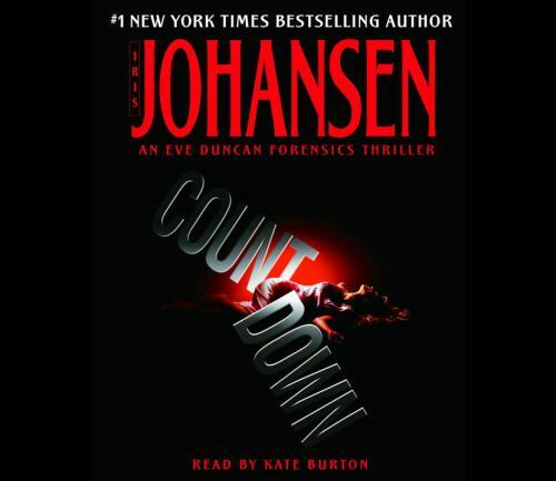 Countdown Iris Johansen 2005 4 CD Audio Book Abridged USED Kate Burton