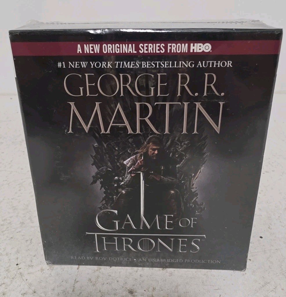 Game of Thrones Audio Book COMPLETE | 28 CDs | 33.5 hours | George R.R. Martin