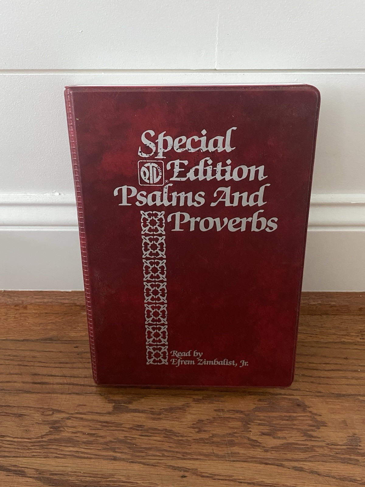 Vtg Special Edition Psalms and Proverbs Efrem Zimbalist Jr 6 Cassette Set 1980