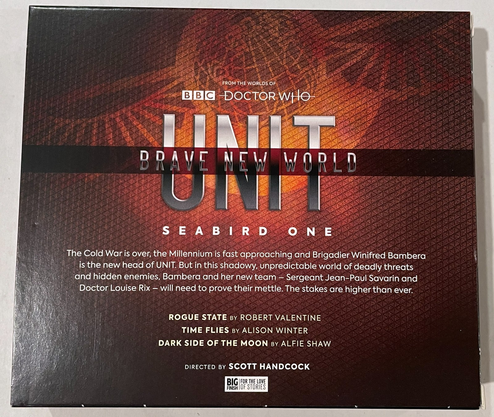 Doctor Who UNIT Brave New World 1 Seabird One CD Audio Drama Big Finish