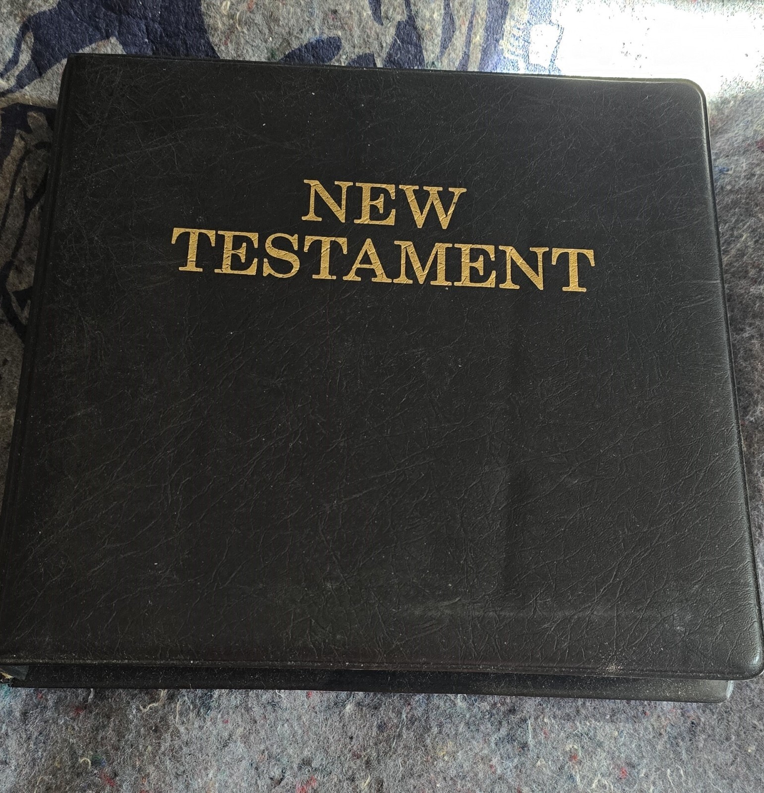 VTG New Testament 12 cassette audiobook new international version