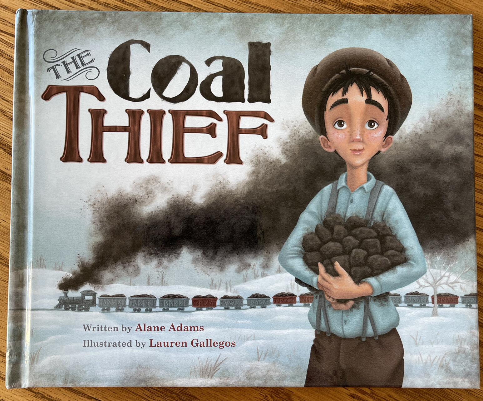 The Coal Thief by Alane Adams Book SIGNED BY AUTHOR 1st Ed Hardcover AUTOGRAPH