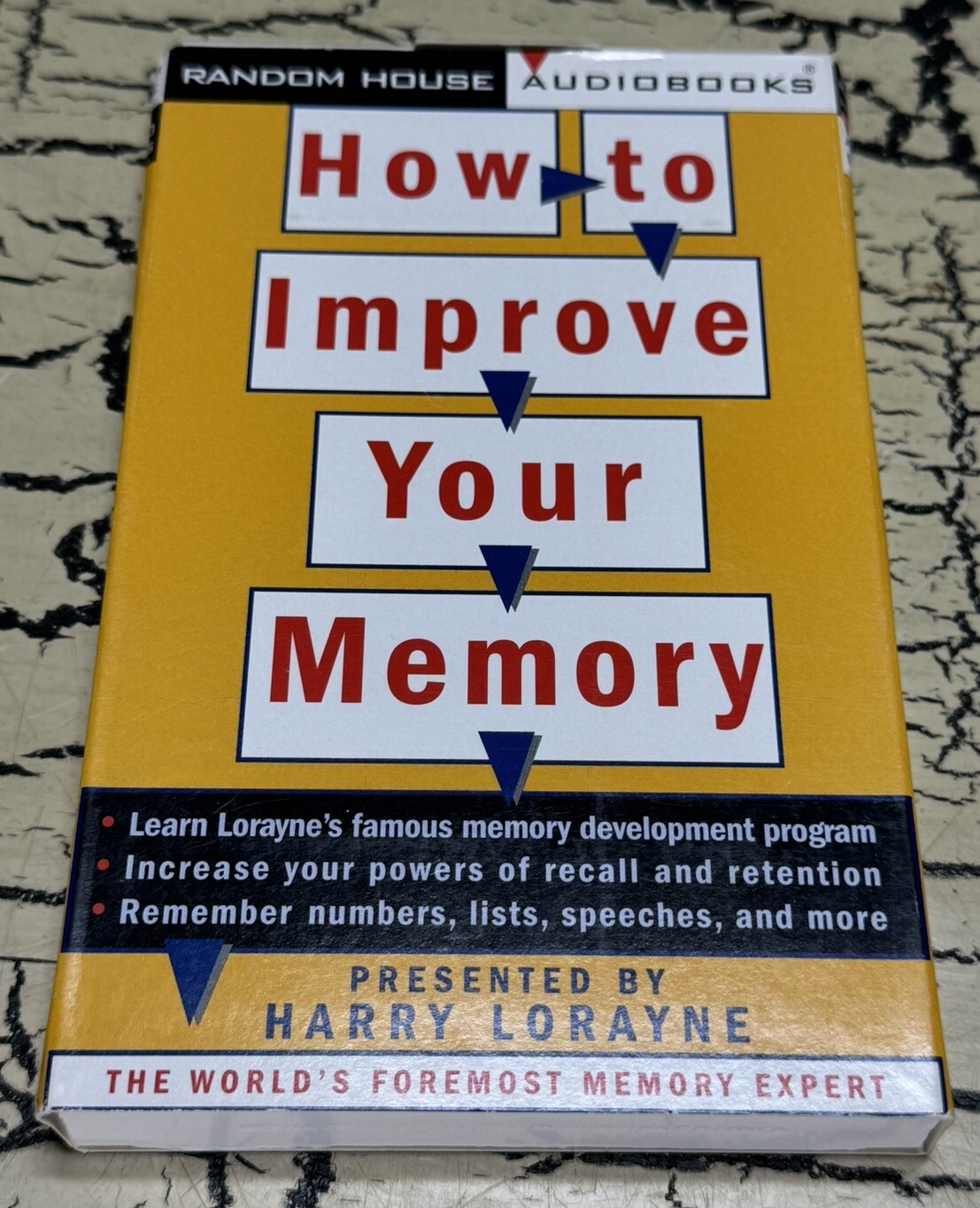 How To Improve Your Memory By Harry Lorayne Audio Book Cassette Tape Audiobook