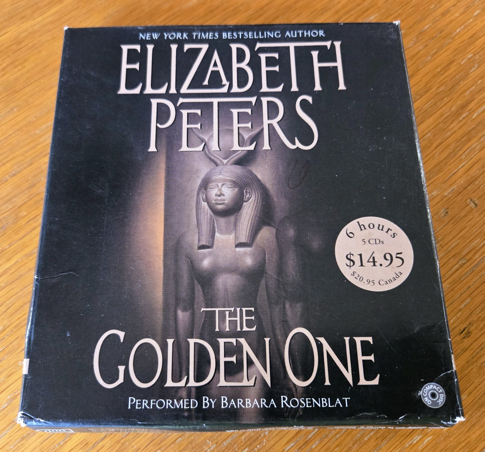 The Golden One by Elizabeth Peters (2005, 5 Compact Discs, Abridged)