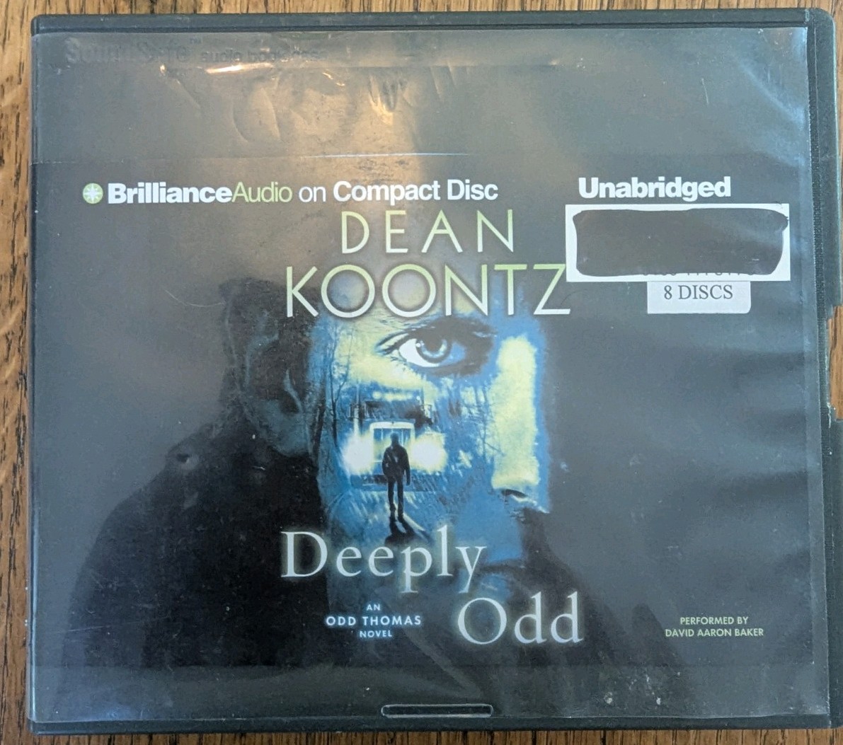 Deeply Odd by Dean Koontz (2013, Compact Disc, Unabridged) 8 CD Used
