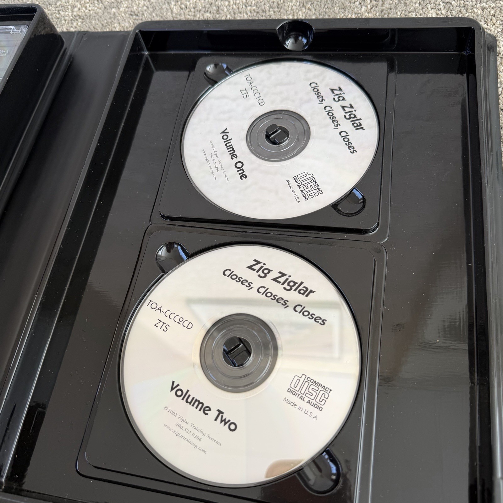 Closes Closes Closes Zig Ziglar Self Development Training Bundle CD VHS Cassette