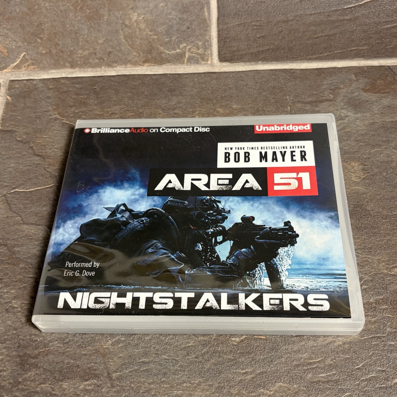 Area 51 Nightstalkers Bob Mayer Audiobook CD Unabridged Military Sci-Fi