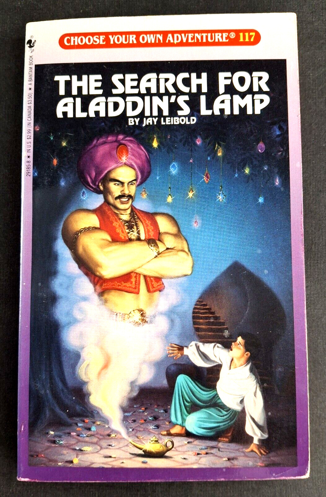 Choose Your Own Adventure #117: The Search for Aladdin’s Lamp Jay Leibold CYOA