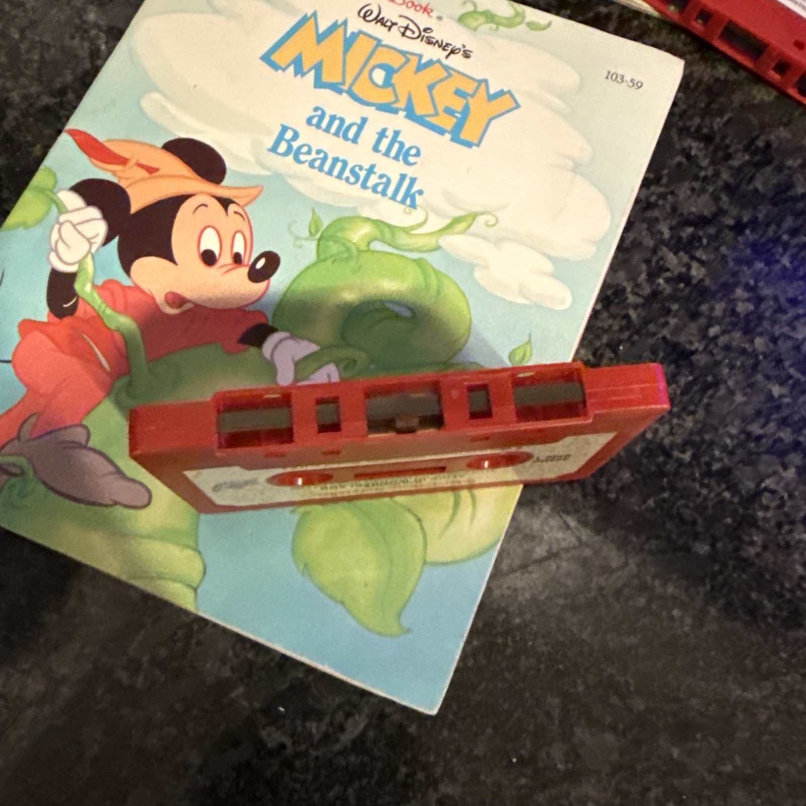 Disney — Read-Along Storybooks & Cassette Tapes-2 Books 2 Tapes (set)