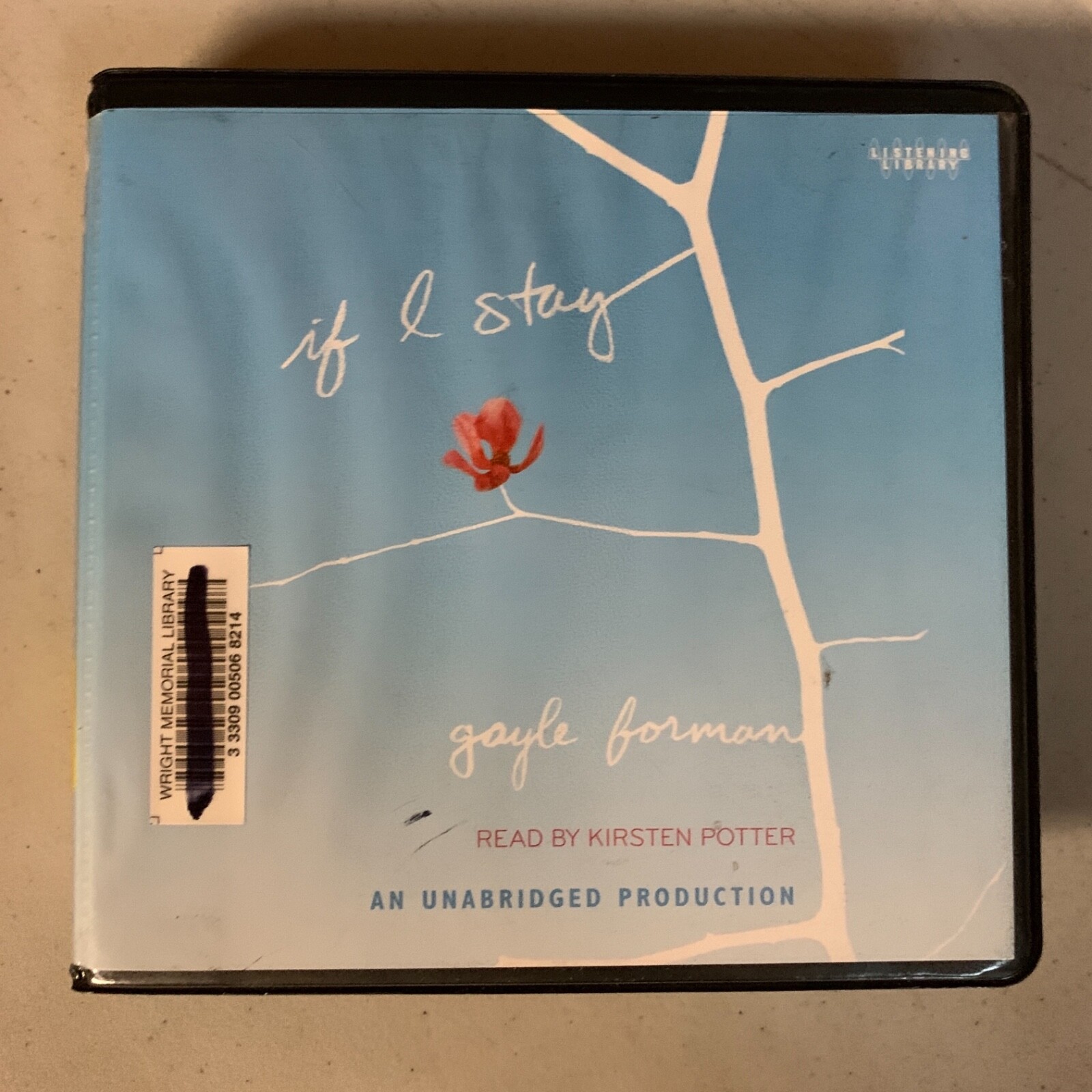If I stay by gayle Forman unabridged Shelf62A Audiobook~