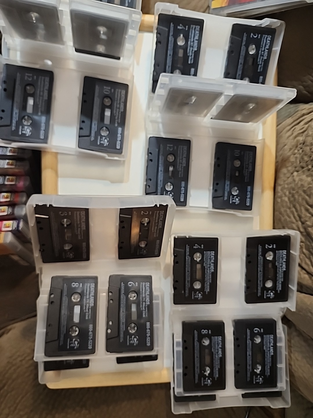 Death Lands Lot Of 4 Audio Book On Cassette
