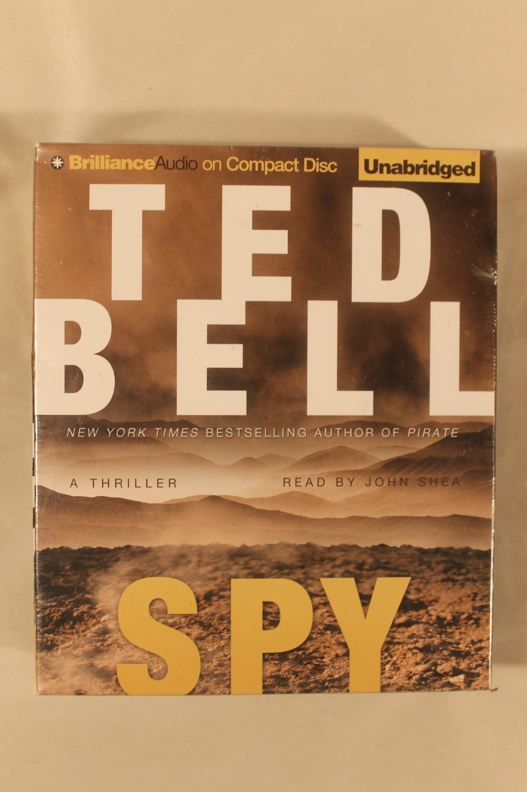 Spy by Ted Bell (Unabridged, CD Audio, New, Sealed)