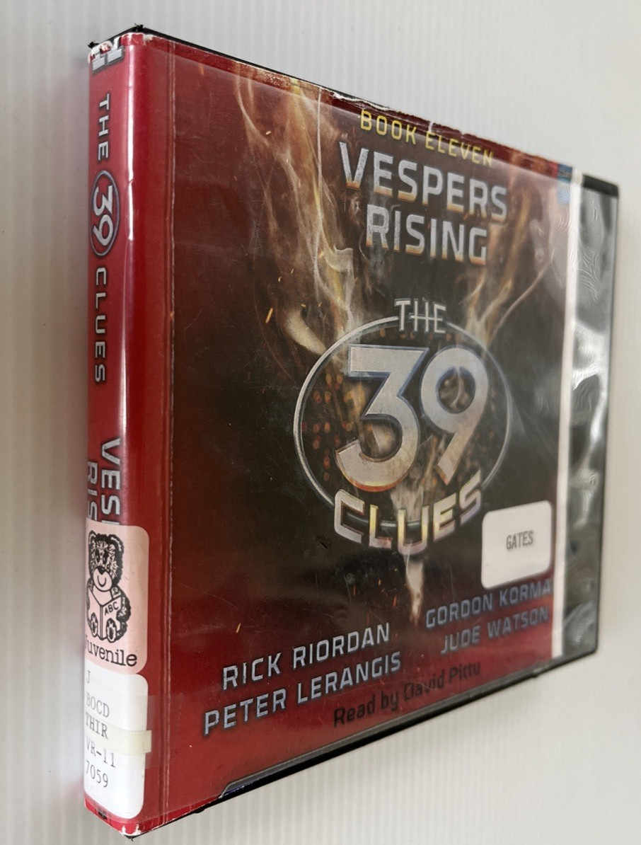 The 39 Clues: Cahills vs. Vespers Book Series (6 CDs) Book #11 Audio CD Ex-Lib