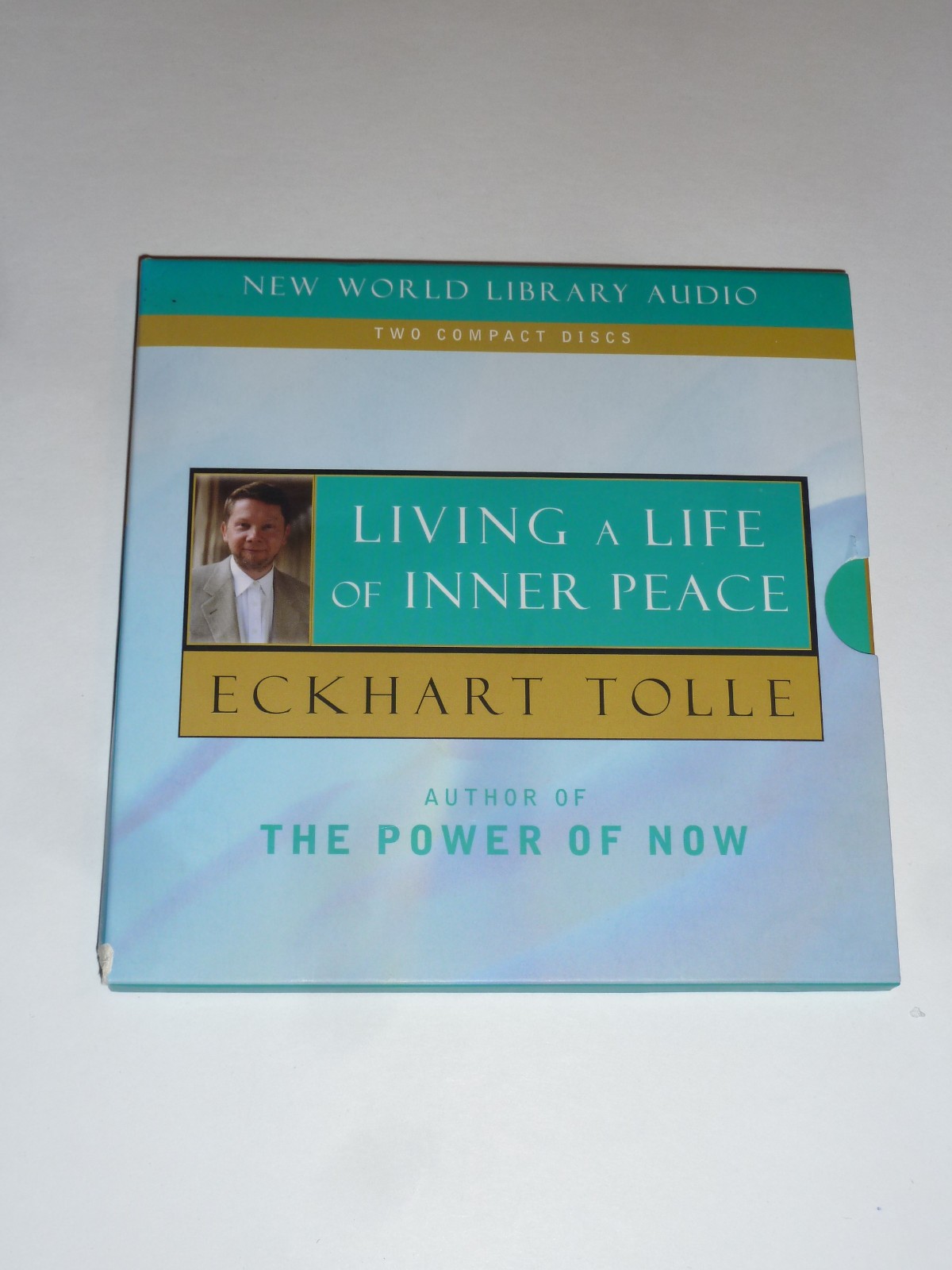 Living a Life of Inner Peace by Eckhart Tolle CD audiobook spiritual self-help