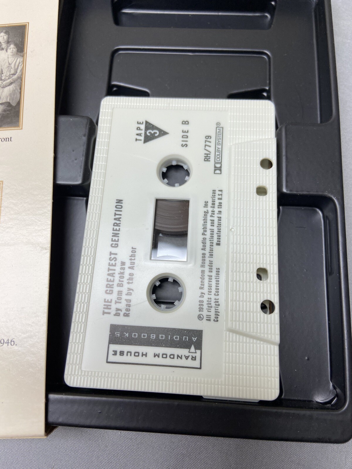 The Greatest Generation — Audiobook on Cassette — by Tom Brokaw