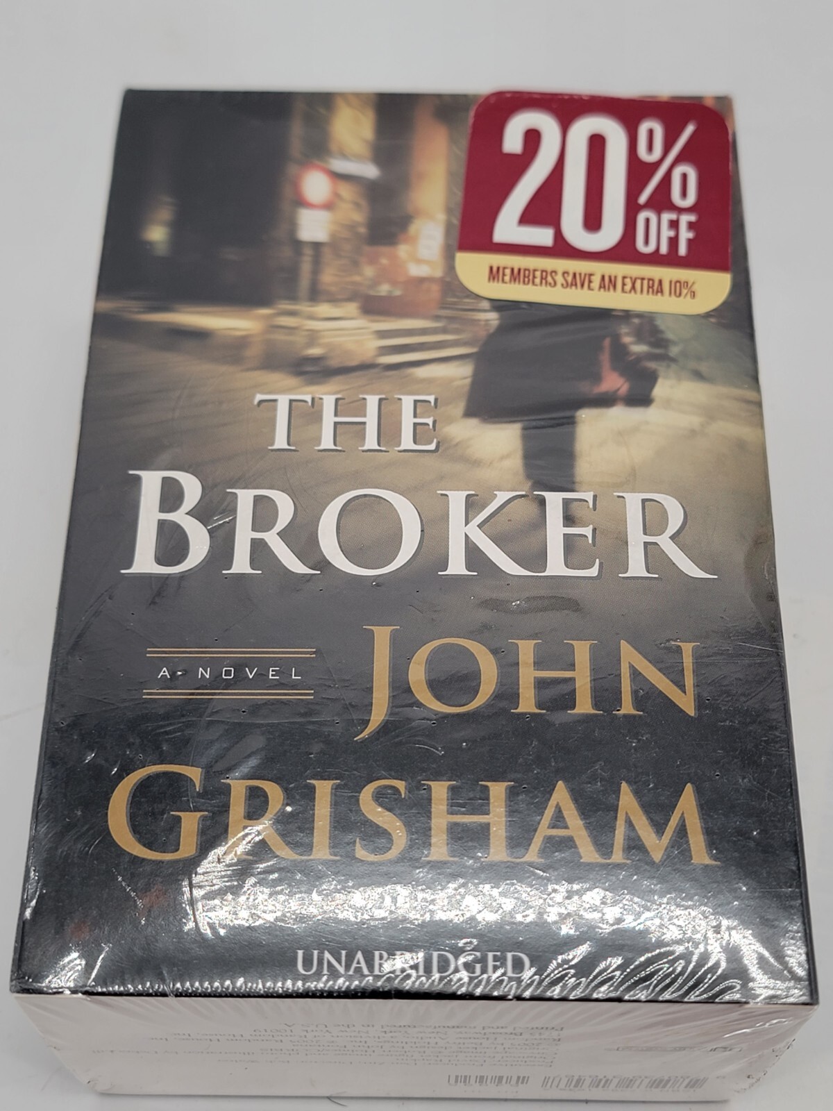 The Broker by John Grisham Unabridged Audio Book Cassette New Box Sealed