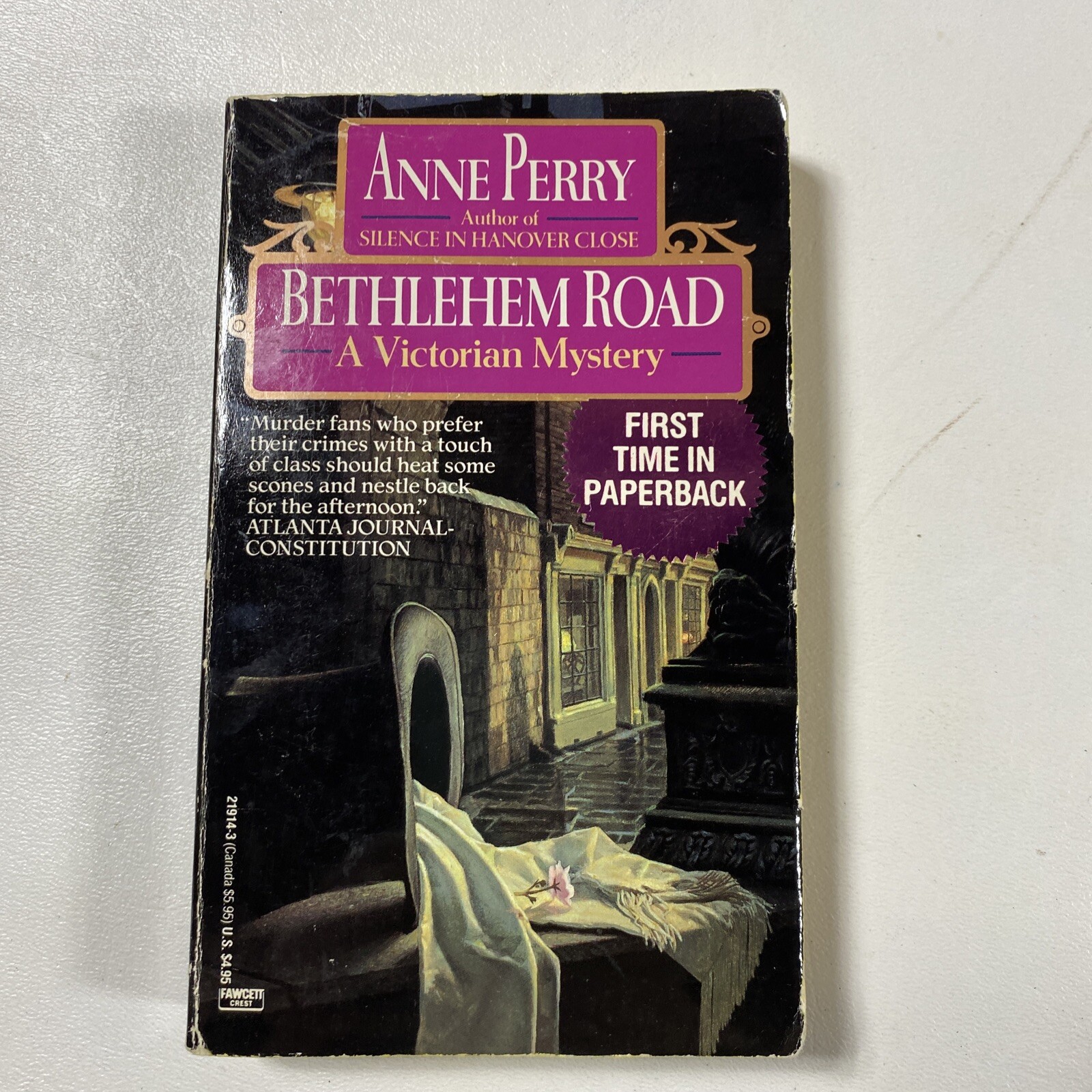 Bethlehem Road — Anne Perry (1991, Paperback)