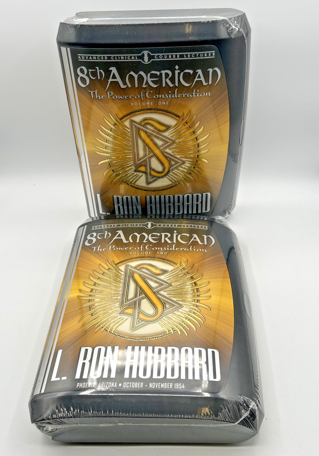 8th American The Power of Consideration Vol 1-2 CD Lectures L. Ron Hubbard NEW