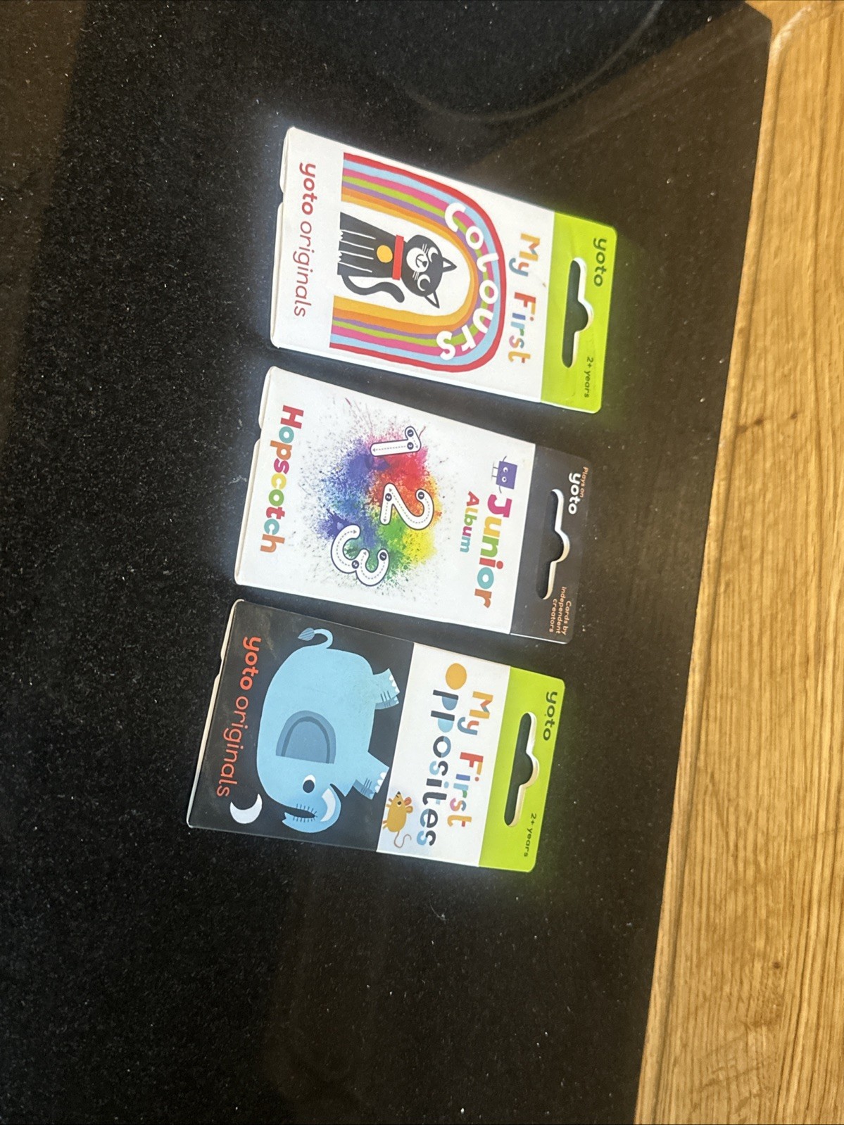 3 x Yoto Audio Card Bundle — My First Colours/Opposites Junior Album Hopscotch