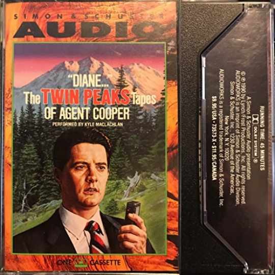 Diane — Twin Peaks Tapes of — Audio Cassette, by MacLachlan Kyle — Very Good