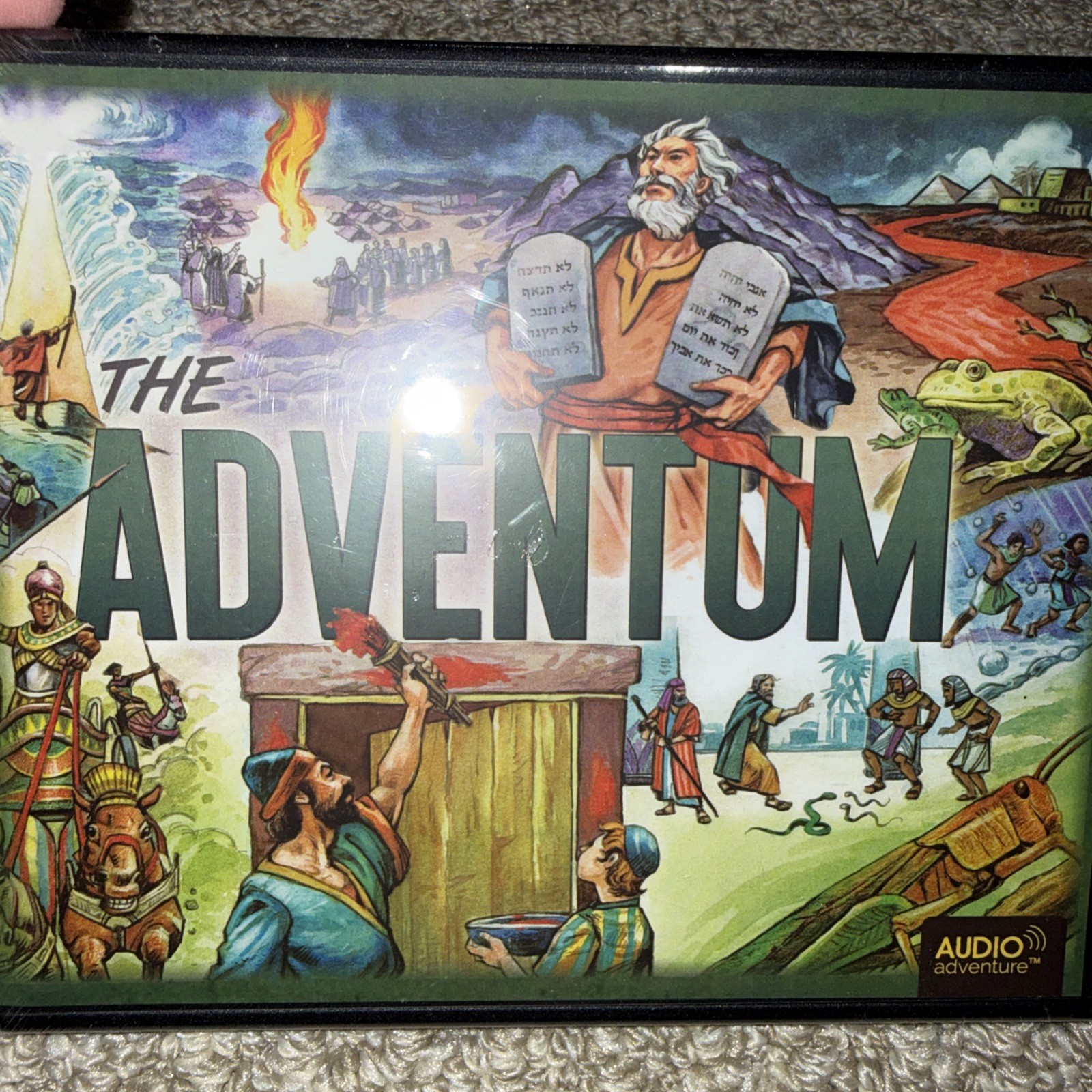 The Adventum Volume 3 Audio Adventure 4-CD Pack Moses Exodus Ten Plagues 4+ Hrs