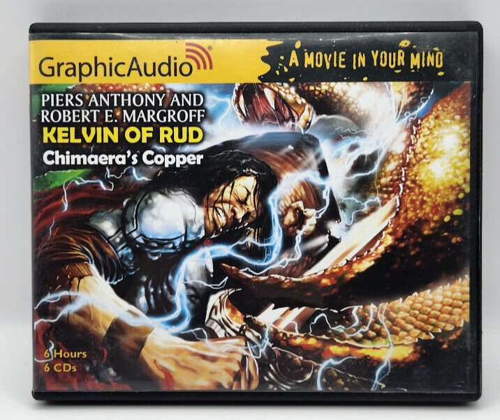Kelvin Of Rud Chimaeras Copper Piers Anthony Margroff 2013 6 CD Audio Book USED