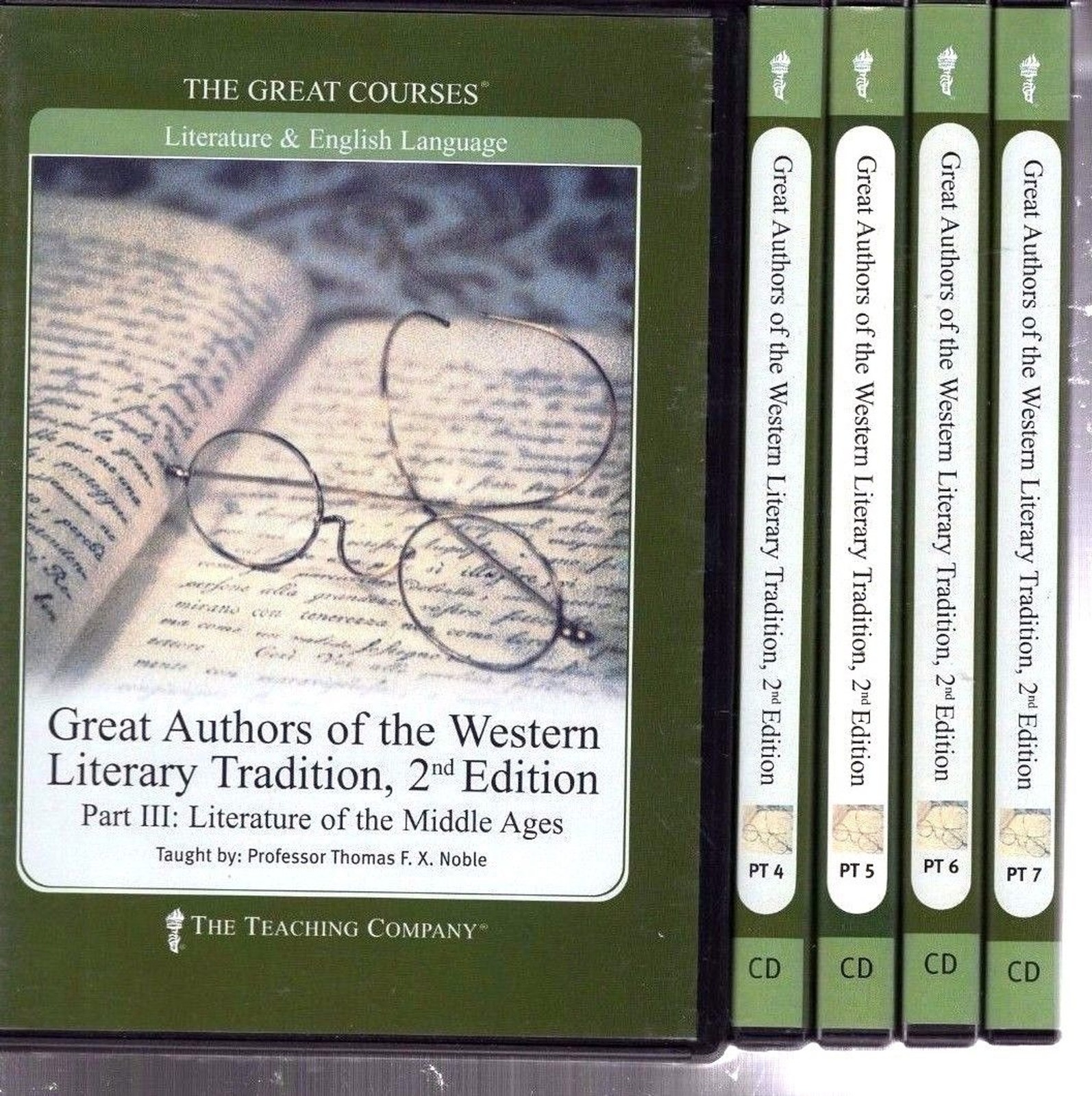 Great Courses Great Authors Western Literary Tradition 2nd Ed. Parts 3 4 5 6 7