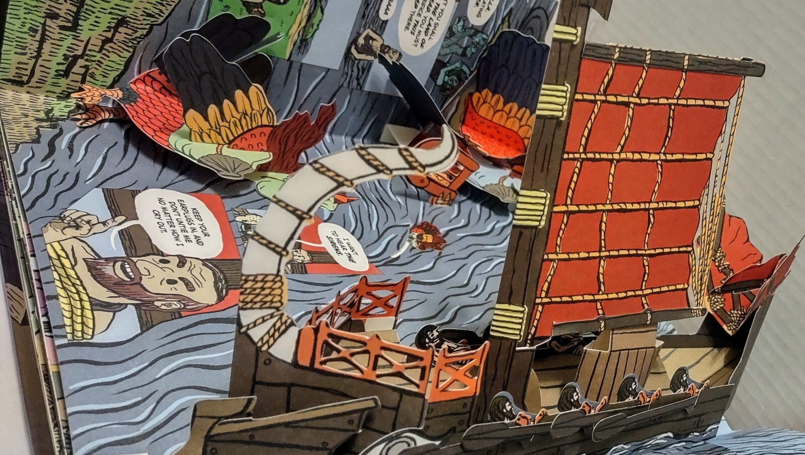 THE ODYSSEY: A POP-UP BOOK By Sam Ita FIRST EDITION 2011 *RARE!
