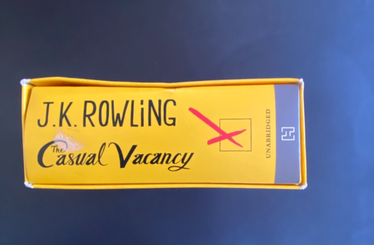 J.K. Rowling The Casual Vacancy 15 CD Unabridged Audiobook