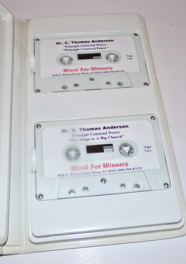 Principle Centered Power Success Christian Dr. C. Thomas Andersen audio cassette