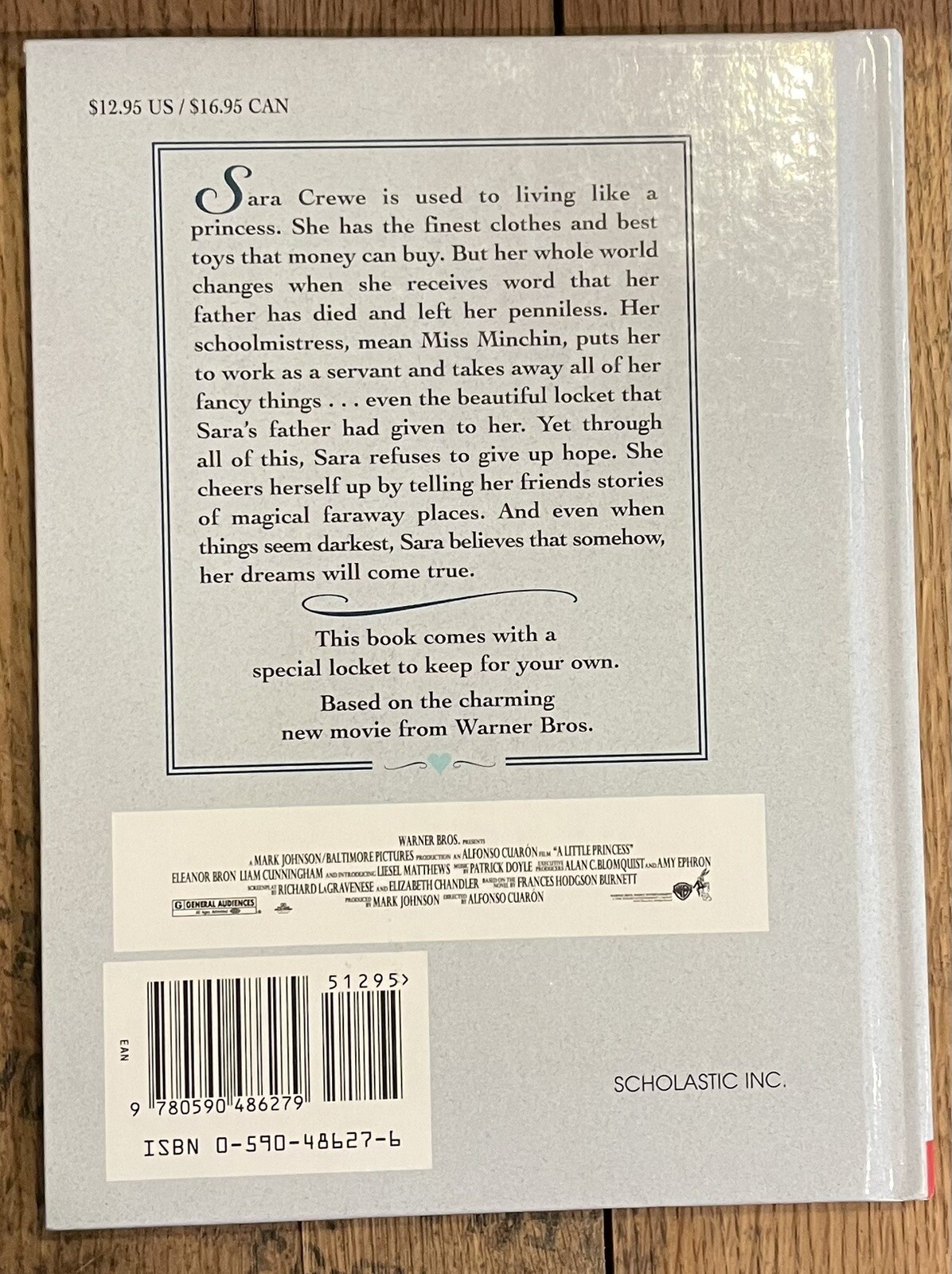 A Little Princess by M.J Carr, Frances Hodgson Burnett