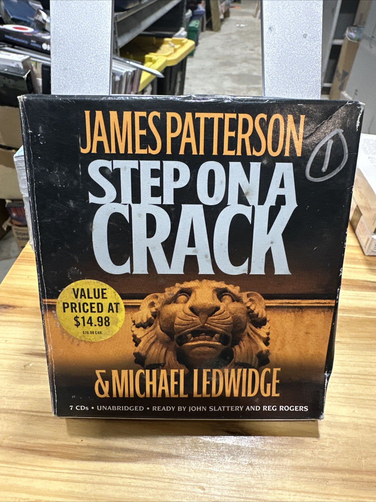Michael Bennett Step on a Crack Michael Ledwidge James Patterson Audio CD