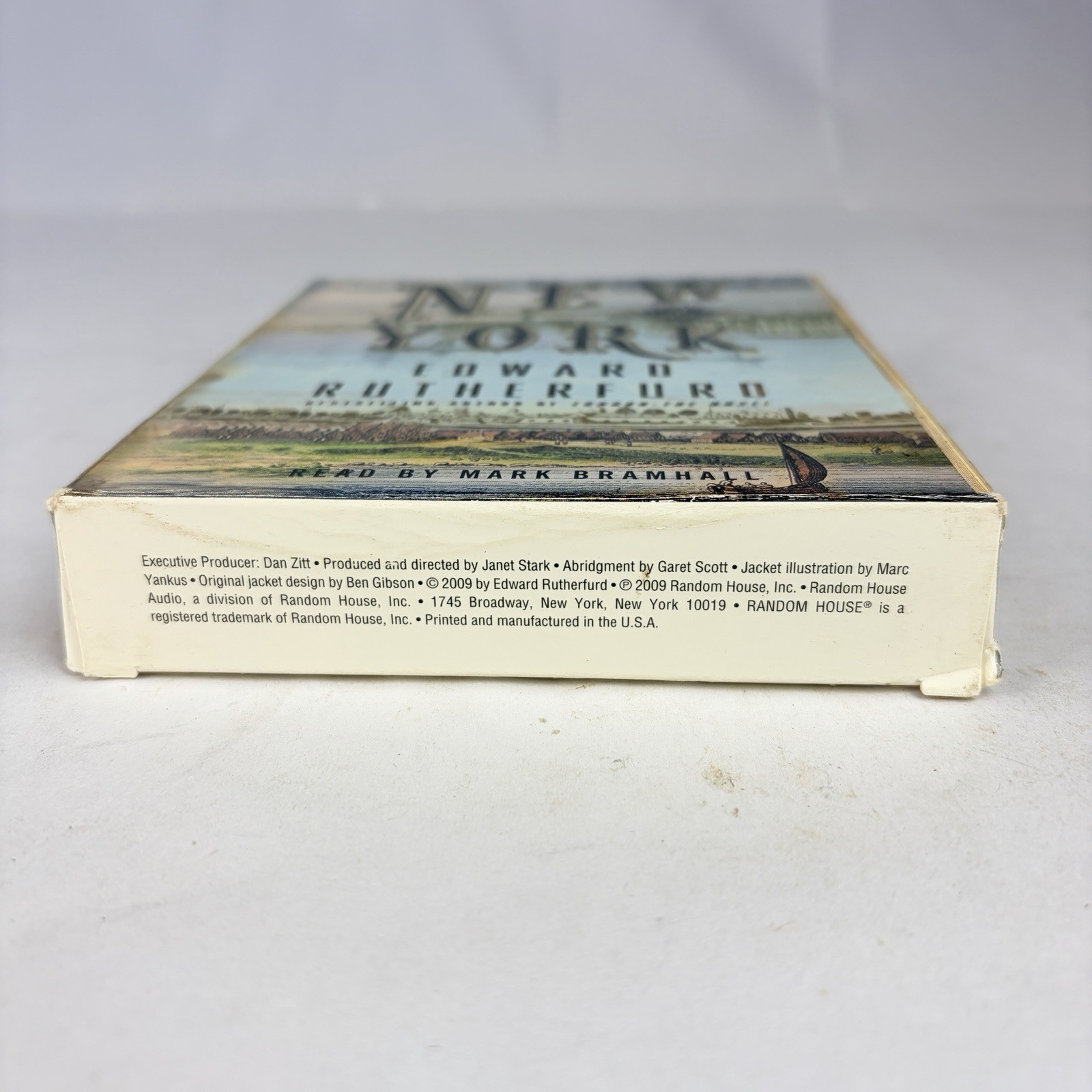 NEW YORK THE NOVEL — Edward Rutherford — Audiobook 8 CDS 9.5 Hours