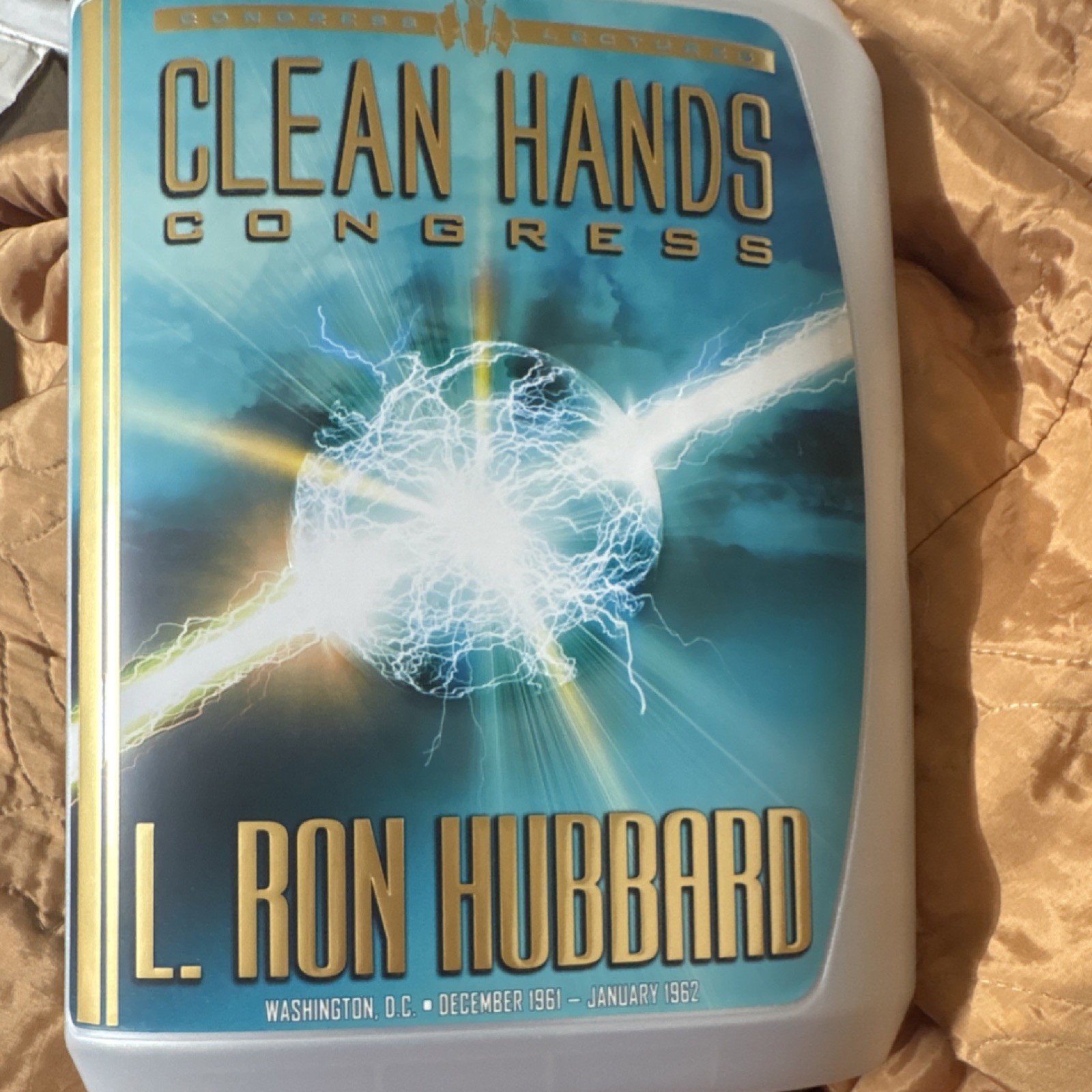 L. Ron Hubbard Clean Hands Congress Audiobook Audio CD 1961 Washington DC