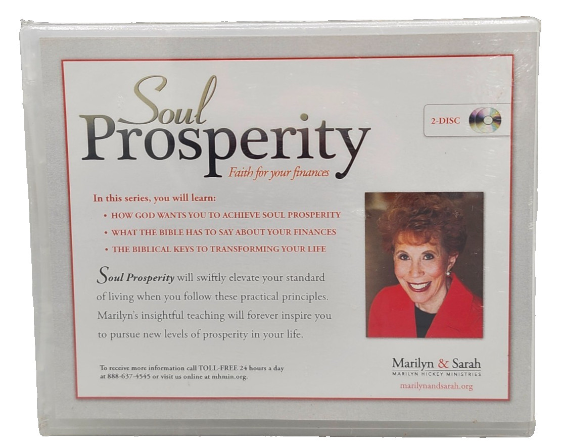 Soul Prosperity Marilyn Hickey Ministries Christian Audiobook Books on CD