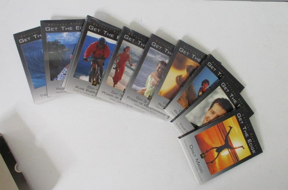 Anthony Robbins Get The Edge a 7-day Program to Transform Your Life 10 Audio CDs