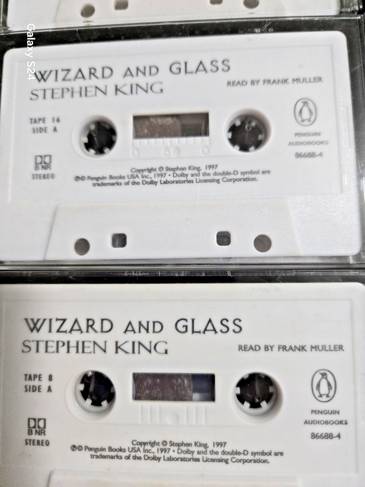 Stephen King The Dark Tower Series 1-7 Cassette Tapes & CD Unabridged Lot GUC