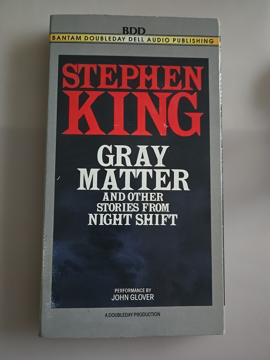 Gray Matter and Night Shift by Stephen King 1993 Audio Cassette Abridged edit