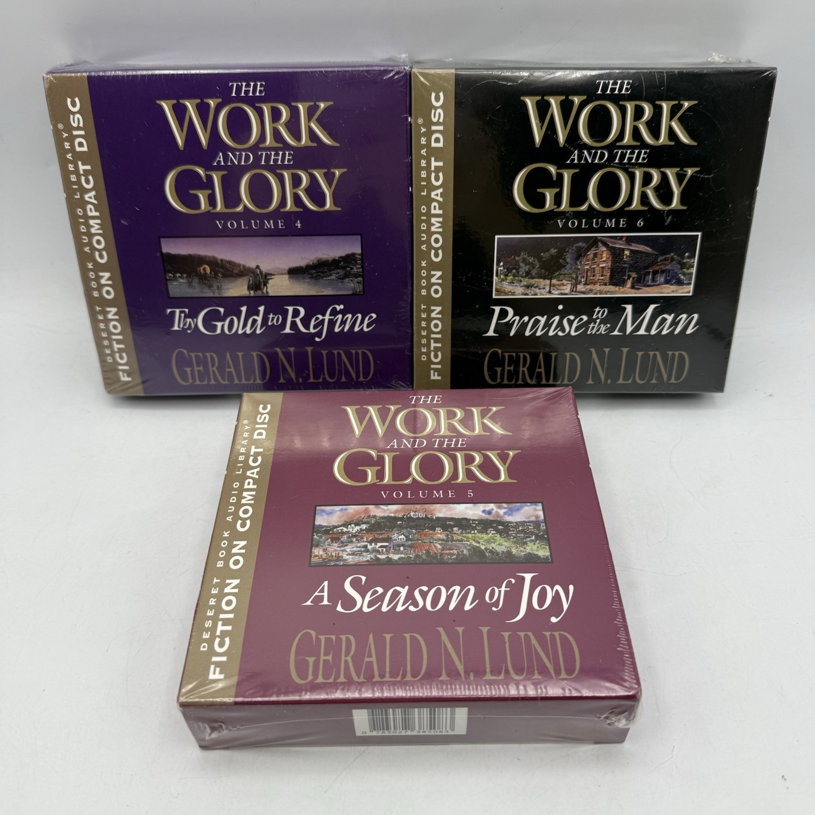 GERALD LUND: Volumes 4 5 6 Unabridged Audio Book 53 CD Set NEW Work & The Glory