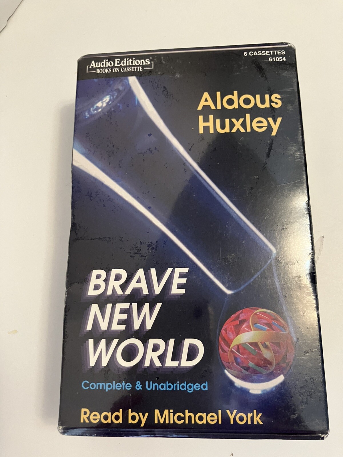 Brave New World Aldous Huxley Cassette AudioBook Michael York SEALED